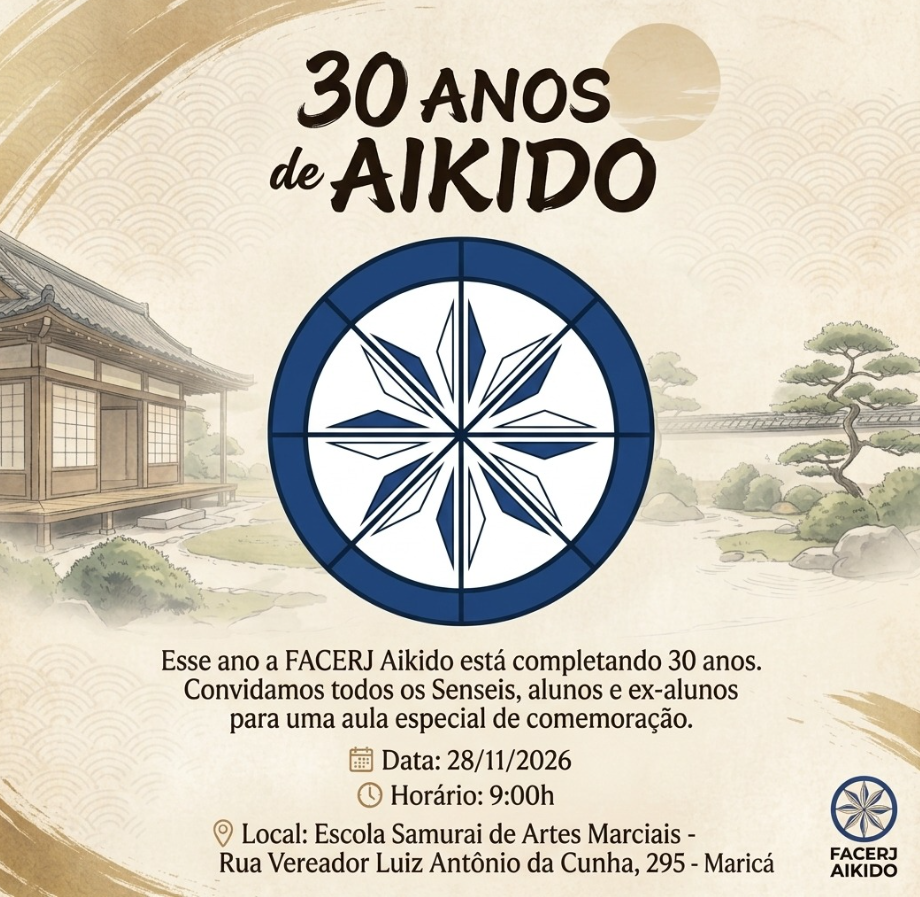 30 anos da FACERJ Aikido